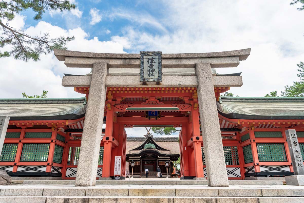 Khám phá đền Sumiyoshi