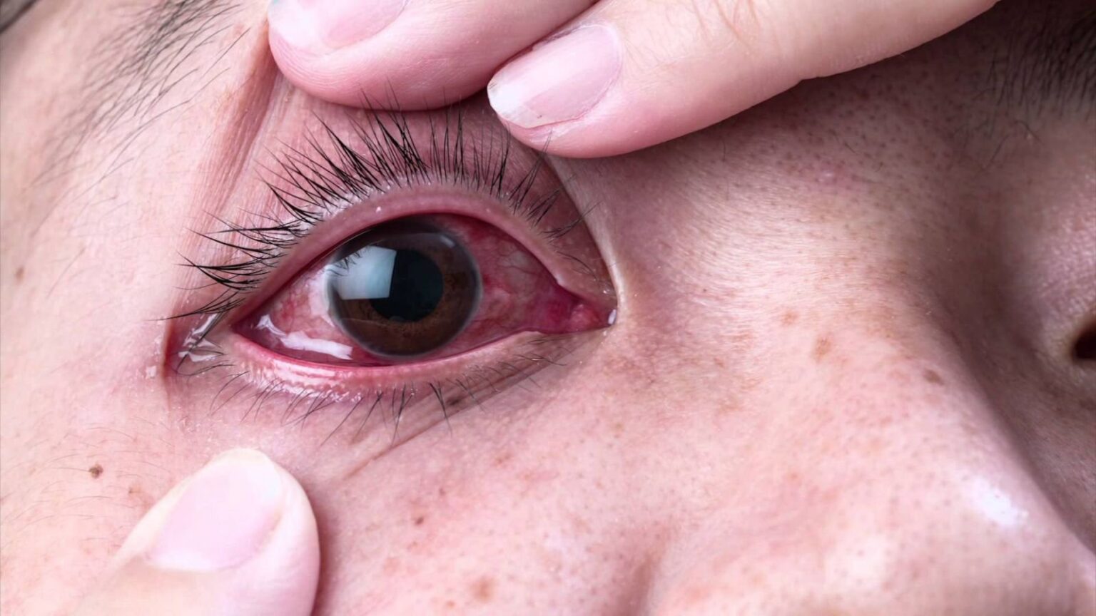 Bệnh đau mắt đỏ là bệnh dễ lây lan